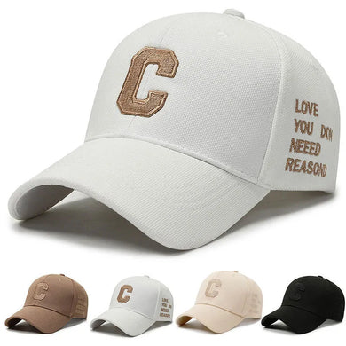 2023 Luxury Brand White Gold Baseball Caps For Men