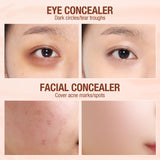 Long-wear Waterproof Dark Circles Acne Face Concealer Make-up for Women
