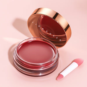 Lip Gloss /Balm 6 Colors Plumping Nourish Hydrate with Vitamin E For Lip & Cheek Makeup