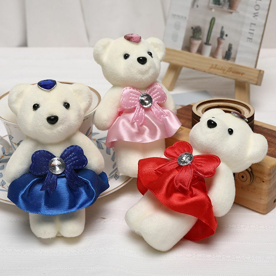 Valentine Day Teddy Bear Bouquets Graduation Birthday Wedding Gifts Party Decor