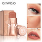 Lipstick Blush Stick 3-in-1 Eyes Cheek and Lip Tint Waterproof Lightweight Cream
