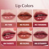 Lip Gloss /Balm 6 Colors Plumping Nourish Hydrate with Vitamin E For Lip & Cheek Makeup