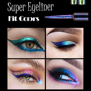 Eyeliner Liquid Pearl Gloss Shiny Metallic Eyeshadow Liner Multi Chrome Color Aurora Eye Makeup Glitter Pigment