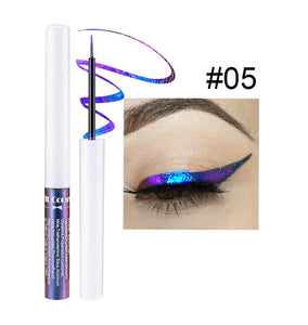 Eyeliner Liquid Pearl Gloss Shiny Metallic Eyeshadow Liner Multi Chrome Color Aurora Eye Makeup Glitter Pigment
