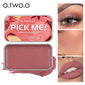 Multifunctional Makeup Palette 3 IN 1 Lipstick Blush For Face Eyeshadow